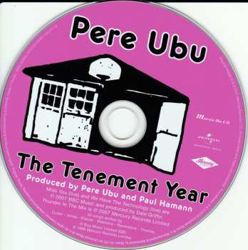 CD Pere Ubu: The Tenement Year [Remastered & Expanded] 94485