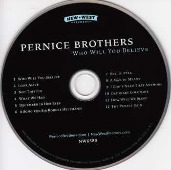 CD Pernice Brothers: Who Will You Believe 580822