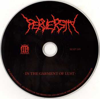 CD Perversity: In The Garment Of Lust LTD 263941