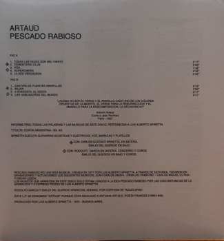 LP Pescado Rabioso: Artaud 612092