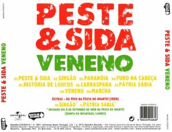 CD Peste & Sida: Veneno 245743