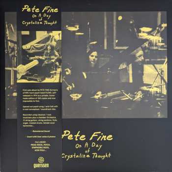 LP Pete Fine: On A Day Of Crystaline Thought CLR | LTD 568404