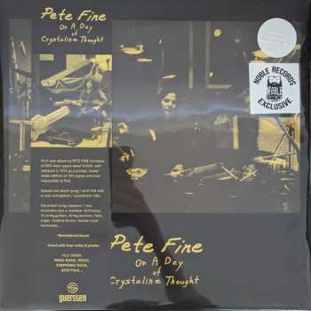 LP Pete Fine: On A Day Of Crystaline Thought CLR | LTD 568404