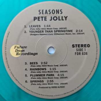 LP Pete Jolly: Seasons CLR | LTD 584131