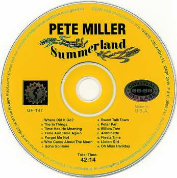 CD Peter Miller: Summerland 606751