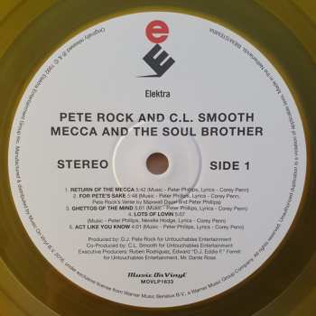 2LP Pete Rock & C.L. Smooth: Mecca And The Soul Brother CLR | LTD | NUM 590370