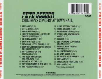 CD Pete Seeger: Children's Concert At Town Hall 611522