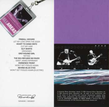 14CD/Box Set Pete Townshend: Live > In Concert 1985-2001 622578