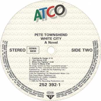 LP Pete Townshend: White City (A Novel) 322402