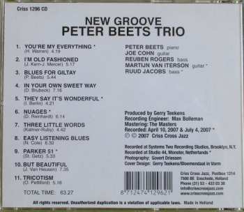 CD Peter Beets Trio: New Groove 596276