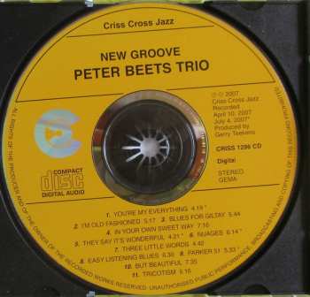 CD Peter Beets Trio: New Groove 596276