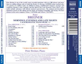 CD Peter Breiner: Mornings, Evenings And Late Nights 601185