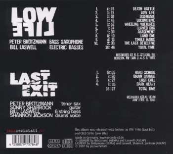 CD Bill Laswell: Low Life / Last Exit 228711