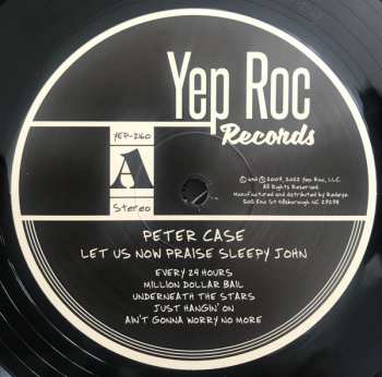 LP Peter Case: Let Us Now Praise Sleepy John 566877