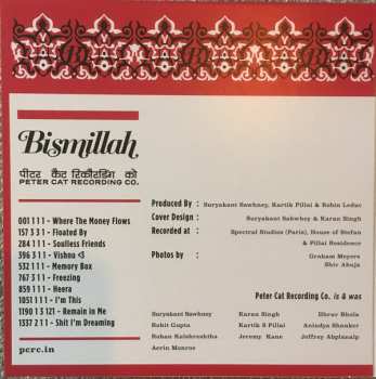 CD Peter Cat Recording Co.: Bismillah 550331