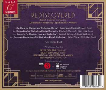 CD Peter Cigleris: Rediscovered 560765