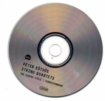 CD Peter Eötvös: String Quartets − The Syrens Cycle - Korrespondenz 286082