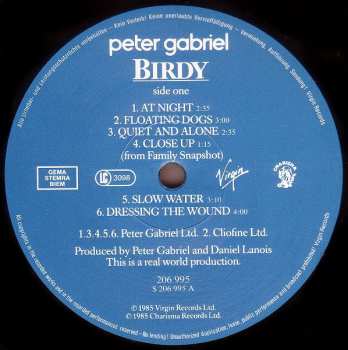 LP Peter Gabriel: Birdy (Music From The Film By Peter Gabriel) 624712