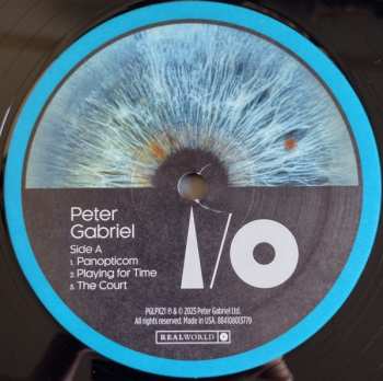 2LP Peter Gabriel: I/O (Dark-Side Mixes) 565674