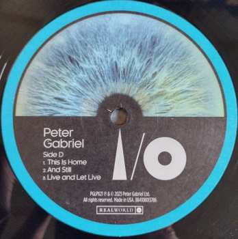 2LP Peter Gabriel: I/O (Dark-Side Mixes) 565674