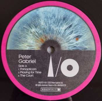 2LP Peter Gabriel: I/O (Bright-Side Mixes) 571360