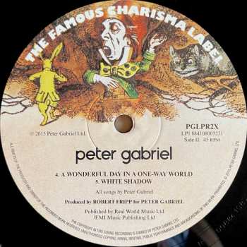 2LP Peter Gabriel: Peter Gabriel LTD | NUM 78387