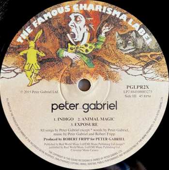 2LP Peter Gabriel: Peter Gabriel LTD | NUM 78387