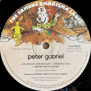 2LP Peter Gabriel: Peter Gabriel LTD | NUM 78387