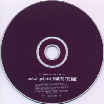 CD Peter Gabriel: Shaking The Tree (Sixteen Golden Greats) 46631