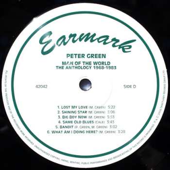 2LP Peter Green: Man Of The World The Anthology 1968-1983 600066