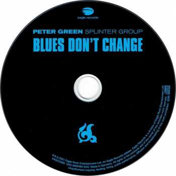 CD Peter Green Splinter Group: Blues Don't Change 109675