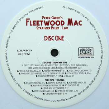 5LP Fleetwood Mac: Stranger Blues (Live) CLR | LTD | NUM 552625