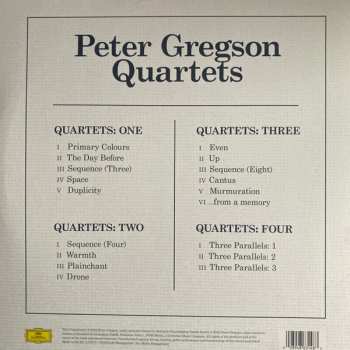 2LP Peter Gregson: Quartets DLX 553960