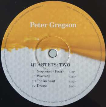 2LP Peter Gregson: Quartets DLX 553960