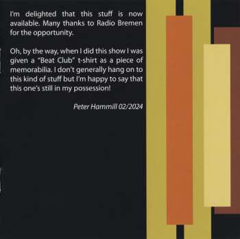 2CD Peter Hammill: Been Alone So Long (The Naked Songs - Tour, Bremen 1985) 605176