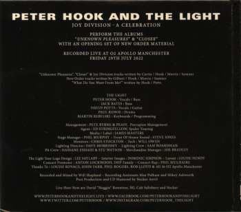 3CD Peter Hook And The Light: Joy Division - A Celebration LTD 581917