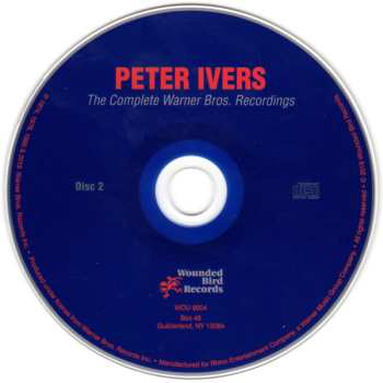 2CD Peter Ivers: The Complete Warner Bros. Recordings 634641