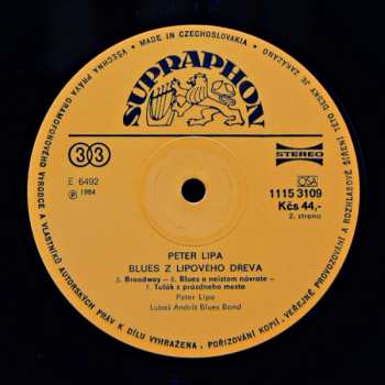 LP Peter Lipa: Blues Z Lipového Dřeva 43913