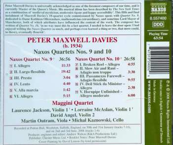 CD Peter Maxwell Davies: Naxos Quartets Nos. 9 And 10 516922