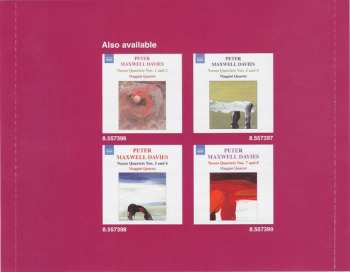 CD Peter Maxwell Davies: Linguae Ignis · Vesalii Icones · Fantasia On A Ground And Two Pavans 545623