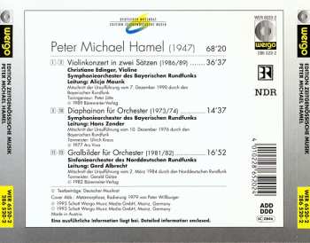 CD Peter Michael Hamel: Violinkonzert / Diaphainon / Gralbilder 556186