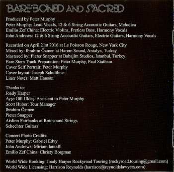 CD Peter Murphy: Bare-Boned And Sacred 660984