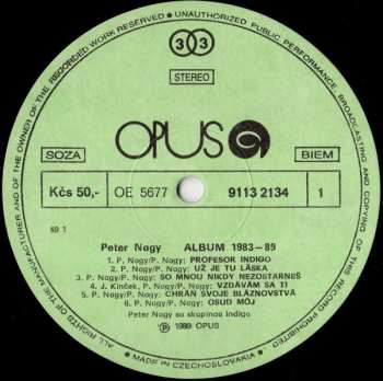 2LP Peter Nagy: Album 1983-89 64687