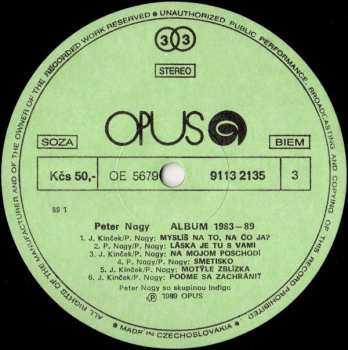 2LP Peter Nagy: Album 1983-89 64687