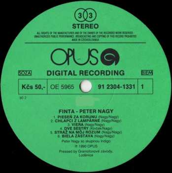 LP Peter Nagy: Finta 148876