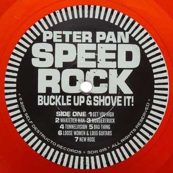 LP Peter Pan Speedrock: Buckle Up And Shove It! LTD | NUM | CLR 394322