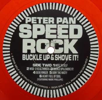 LP Peter Pan Speedrock: Buckle Up And Shove It! LTD | NUM | CLR 394322