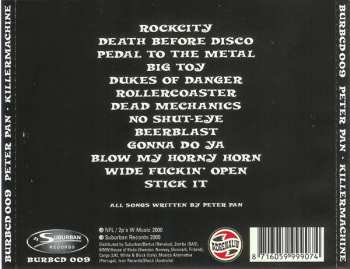 CD Peter Pan Speedrock: Killermachine 19088