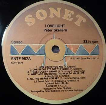 LP Peter Skellern: Lovelight 550240