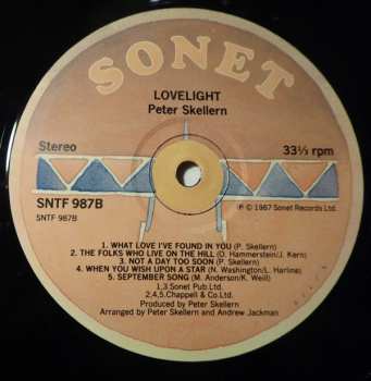 LP Peter Skellern: Lovelight 550240